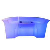Vente directe usine – Bar lumineux LED domestique au design moderne et actuel, personnalisable, en rotomoulage