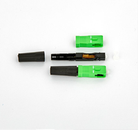 SC Conector Fibra Optica Adaptador Rapido Ftth Sc Apc/Upc Ftth Fiber Optic Quick Fast Connector Low Loss Connection