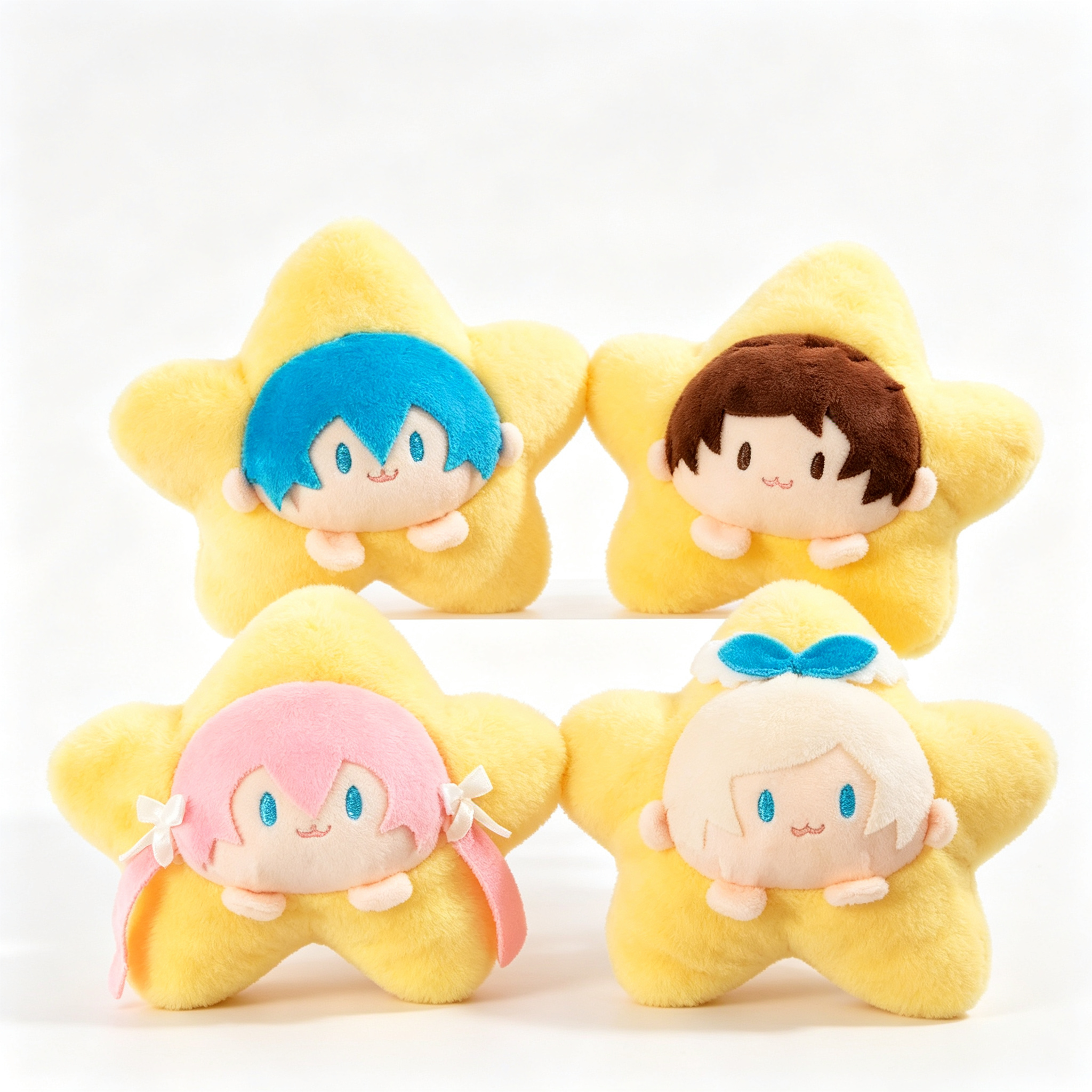 ตุ๊กตาผ้า 4 ตัว (ติดต่อเราเพื่อรับแคตตาล็อกที่มีมากกว่า 6000 แบบ)