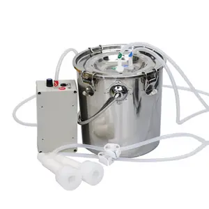 Trayeur électrique pour bovins et moutons Tire-lait à vide portable à pulsations Branché dans un petit trayeur électrique pour vache chèvre - Product Image 1