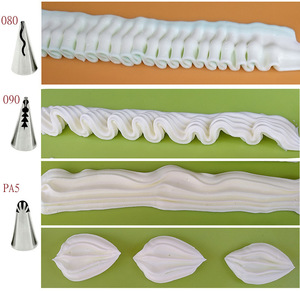 Outils de pâtisserie DIY, 7 pièces, douilles <span class=keywords><strong>à</strong></span> pâtisserie en acier inoxydable écologiques en forme de pilier pour la décoration de gâteaux, tulipe, sphère, <span class=keywords><strong>fouet</strong></span> - Product Image 6