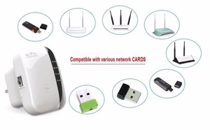 Alta calidad 2,4 Ghz inalámbrico Wifi extensor repetidor 802.11N/B/G Router de red 300Mbps señal expansor - Product Image 3