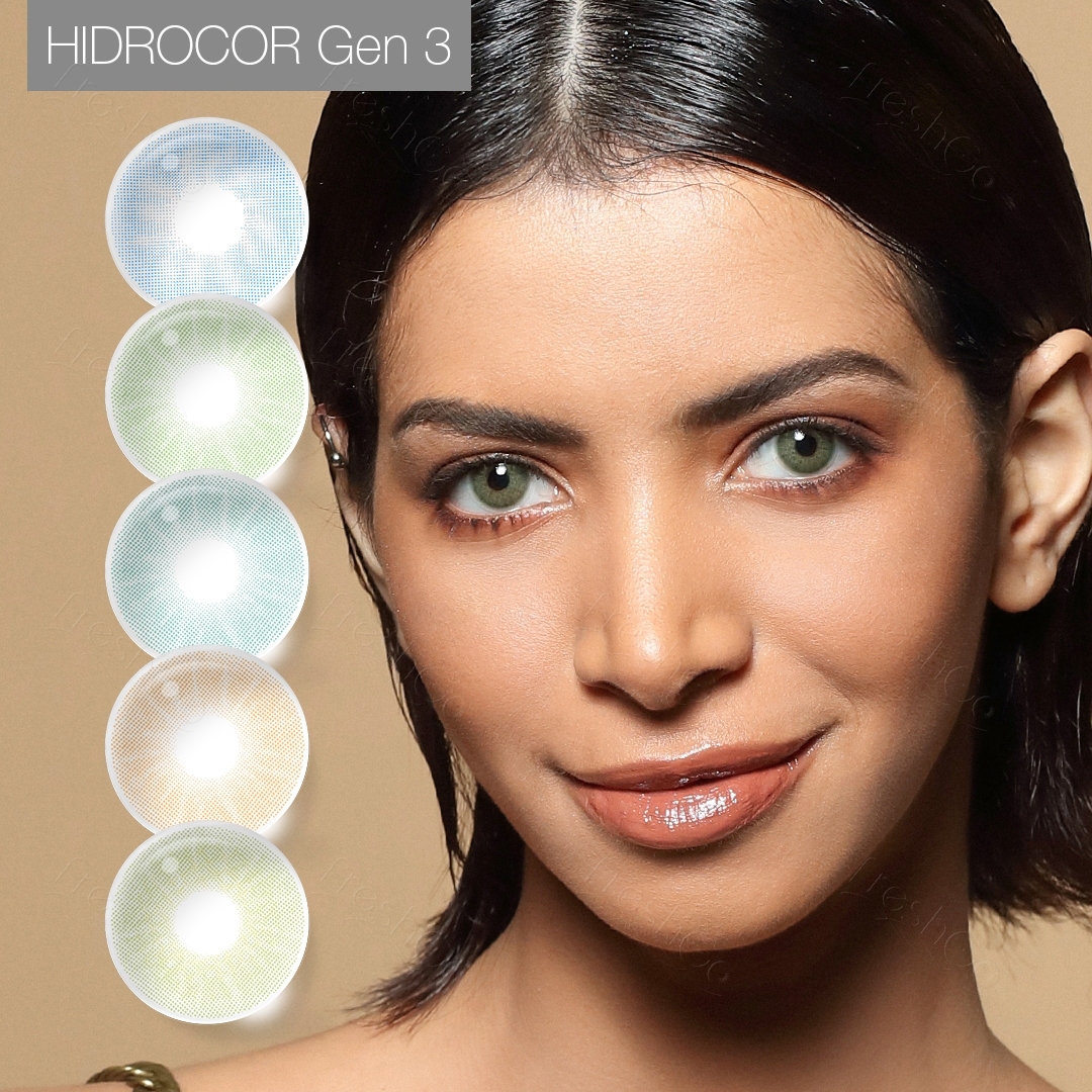 14.2mm softlens wholesale coloured contact lenses Freshgo New Arrival Hidrocor natural contact lenses
