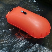 Bouée de sécurité flottante en PVC haute visibilité, étanche, pour le camping, le stockage, la natation et les sports nautiques