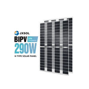 Trong suốt bipv panel năng lượng mặt trời 290W 295W Monocrystalline mô-đun năng lượng mặt trời - Product Image 1