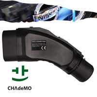 Adaptateur EV Longood CCS2 vers CHAdeMO 200KW pour Nissan Leaf NV200, utilisation en voyage, chargeur CCS2, connecteur EV CHAdeMO, vente en gros d'usine, stock disponible
