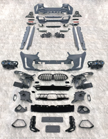 Kit de carrosserie pour BMW 2020-2022 X6 G06 lifting à 2023 + X6MT Style lifting phare LED nouveau pare-chocs avant accessoires de voiture jupe latérale