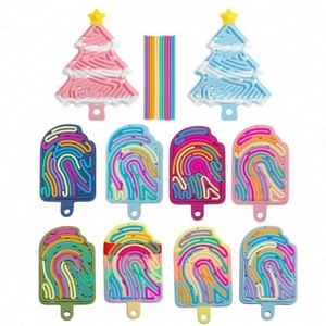 Anti-Kid Sensory Fidget Kit-DIY Stress <b>Craft</b> Toy Bulk Activity Board Busy Board Autism Novelty Silicone Plastic <b>Foam</b> Pressure - Product Image 2