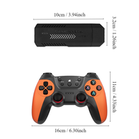 Nouvelle console de jeu X2 Ultra-Connexion double lecteur pour jeu compétitif, console de jeu TV haute définition sans fil
