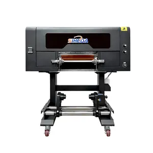 Personalization bottle printing sharp color 30CM UV DTF printer