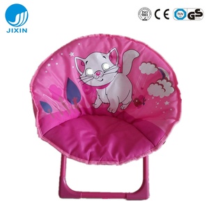 Chaise de <span class=keywords><strong>plage</strong></span> pliable pour enfants de haute qualité, légère, style traditionnel, <span class=keywords><strong>siège</strong></span> rembourré en forme de lune de dessin animé pour le salon et la salle à manger - Product Image 3