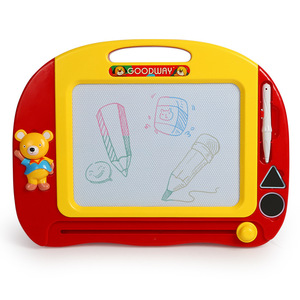 Juguete de pintura magnético educativo interesante para bebés, juguete borrable colorido para niños, tablero grande de escritura y dibujo. - Product Image 1