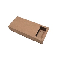 Scatola Scorrevole in Cartone Kraft Personalizzata con Finestra Trasparente in PVC