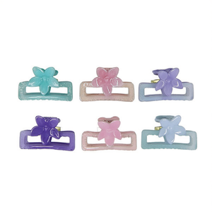 Fermacapelli a Forma di Fiore a Cinque Petali, 2 Pezzi per Colore, Ref48577, Confezione da 600 Pezzi - Product Image 1