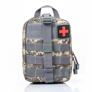 Trousse de premiers secours FA01 avec système Molle 8x6x3 pouces avec sangles Molle - Product Image 1