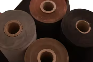 Aangepaste milieuvriendelijke wasbehandelde papierrolhandgreep waterdicht reliëf/onderdrukking 56gsm voor landbouw fruitzakken teelt - Product Image 6