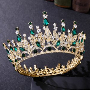Couronne de diadème de <span class=keywords><strong>mariage</strong></span> ZG-253 pour femmes et filles bandeau de diadème de reconstitution historique - Product Image 3