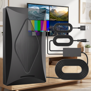 Antena Interior HD <span class=keywords><strong>TV</strong></span> Inteligente de Largo Alcance y Alta Calidad 470-860mhz VHF UHF - Product Image 2