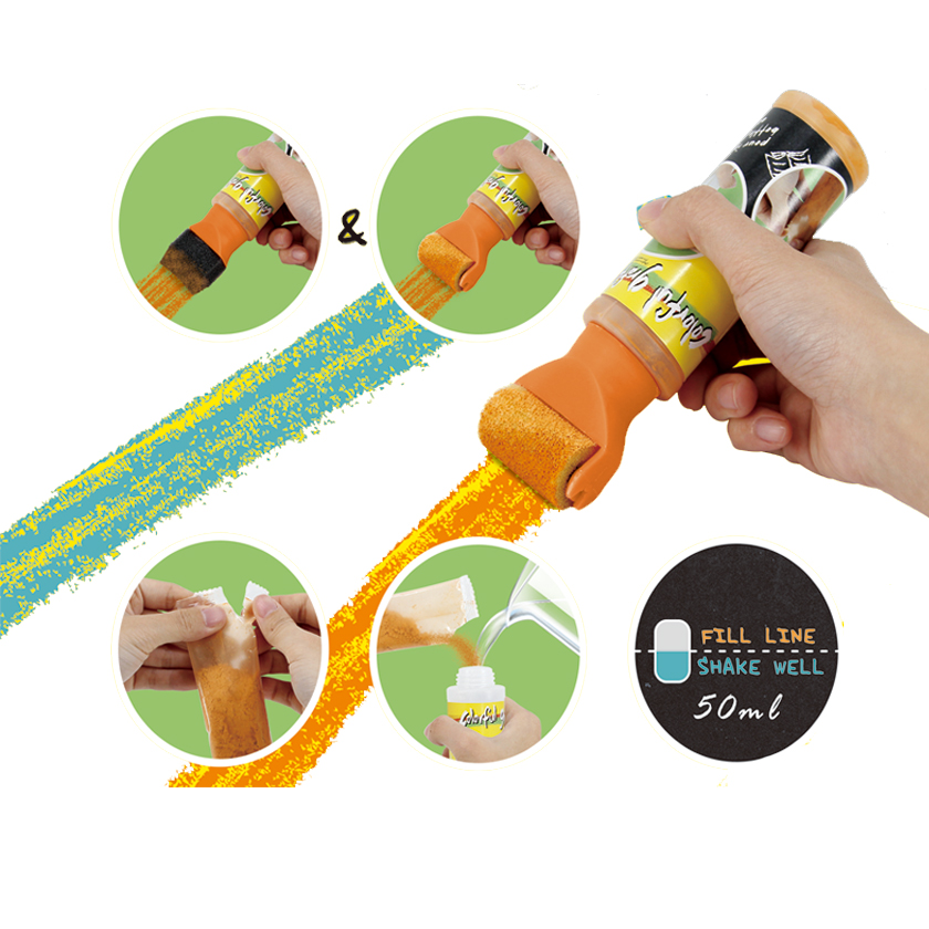 Sidewalk Chalk Paint Brush, DIY Washable
