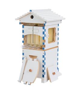 Toàn bộ 2 lớp mini trắng tổ ong siêu hộp brood nhà + 4x tự động chạy khung + 6 x brood sáp ong Lược - Product Image 2