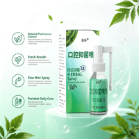 Spray buccal rafraîchissant aux herbes, saveur pastèque, extrait de plantes naturelles, brume buccale pour le nettoyage quotidien et une haleine fraîche