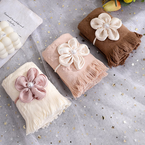 Tùy chỉnh sáng tạo tay lễ cưới Bông khăn quà Tặng tua mặt khăn serviettes De Bain - Product Image 6