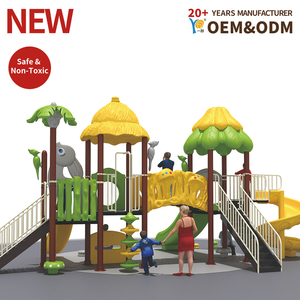 อุปกรณ์สนามเด็กเล่น |   สนามเด็กเล่นกลางแจ้งแบบกำหนดเองสำหรับเด็ก |   สไลเดอร์, ปีนเชือก, อุโมงค์ |   ได้รับการรับรองมาตรฐาน ASTM และ CE - Product Image 2