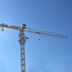 Grue à tour QTZ250 robuste d'occasion, capacité 10t, flèche 70m, sections de cordes principales robustes, expédiée <span class=keywords><strong>en</strong></span> conteneurs HQ de 40 pieds vers l'Afrique - Product Image 6