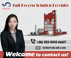 Nouvelle station de mélange d'asphalte à haut rendement 100-120 Tph Usine de traitement du bitume - Product Image 3