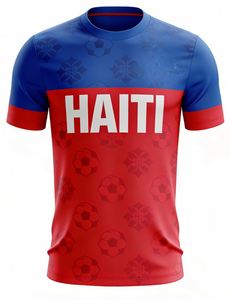 Camiseta de Fútbol HAITÍ 2026 Versión Tailandesa en Tela Jacquard para Aficionados, Gran Venta CW - Product Image 4