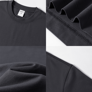 ODM/OEM Men's Knitted T-shirts 100%Cotton Men's Custom DTF Printing LOGO T shirts Wholesale Men's Plain Dyed Tshirts - Product Image 2