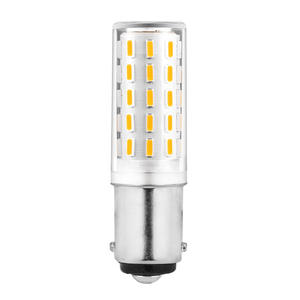 Bombilla de lámpara LED de cerámica Corm, iluminación de luz de vela G4 G9 E12 E14 E17 BA15S BA15D GY6.35 5W Marm, blanco frío SMD4014 110V 230V - Product Image 3