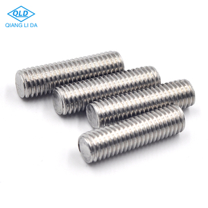 Tiges filetées et goujons en acier inoxydable 304/316 de 8 <span class=keywords><strong>mm</strong></span>, finition zinguée M8 M10, DIN 975, métrique, droite, ISO 7380, garantie 3 ans - Product Image 3