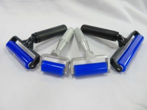 <span class=keywords><strong>Rodillo</strong></span> adhesivo de silicona azul de 4 pulgadas-Eliminador de polvo reutilizable para limpieza de PCB con mango de plástico - Product Image 6