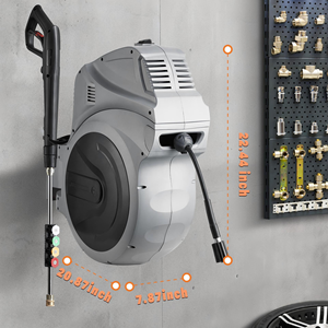 Nettoyeur haute pression électrique <span class=keywords><strong>professionnel</strong></span> 1,7 kW 220 V 12,1 MPa, portable, avec moteur allemand en cuivre - Product Image 1