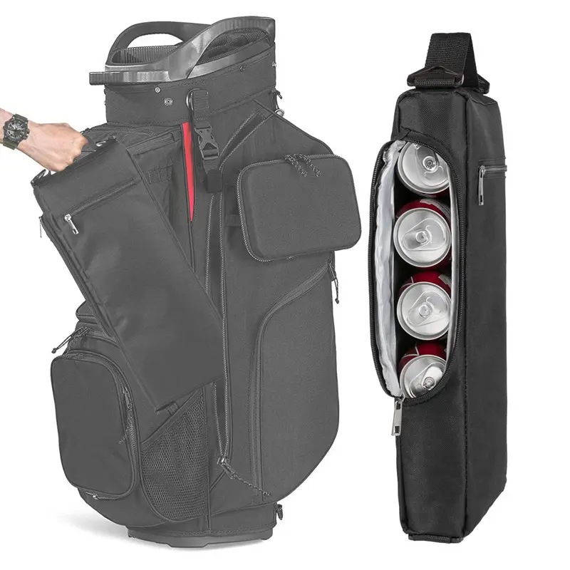 Рекламная Герметичная сумка для гольфа, 6 упаковок, герметичная Полиэстеровая мягкая сумка для гольфа
