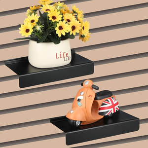 حذاء حائط معدني متين محمول وصديقا للتحمل والصديقات ، ألواح إكسسوارات latwall للبيع بالتجزئة - Product Image 1