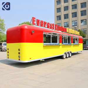 Camion de restauration entièrement équipé CAMPTRL, chariot de vente de hot-dogs, remorque de restauration personnalisée aux États-Unis avec équipement de cuisine complet - Product Image 1