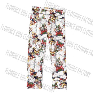 DH ODM pantalones de ninas boutique estilo personalizado Navidad bebé invierno primavera ropa niñas Pantalones - Product Image 6