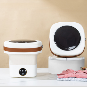 Lave-<span class=keywords><strong>linge</strong></span> et sèche-<span class=keywords><strong>linge</strong></span> combinés pliables, mini <span class=keywords><strong>machine</strong></span> <span class=keywords><strong>à</strong></span> laver portable avec sécheuse pour laver les sous-vêtements, <span class=keywords><strong>prix</strong></span> - Product Image 1