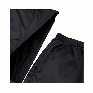 Chándal Deportivo para Hombre, con Capucha, Ligero, Transpirable, Resistente al Viento, de Poliéster Sólido, Tallas Grandes, con Logotipo Personalizado y Cintura Elástica - Product Image 1