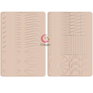 แผ่นซิลิโคนสำหรับฝึกสักคิ้วและริมฝีปากถาวรแผ่นซิลิโคนสำหรับฝึกทำผมบนผิวฉลากตามต้องการ - Product Image 3