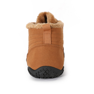 <span class=keywords><strong>Botas</strong></span> descalzas de invierno OEM/ODM, zapatos de senderismo de piel con punta ancha para hombres y mujeres con cordón elástico, zapatos impermeables para caminar - Product Image 3