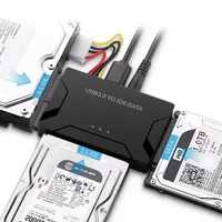 Adaptador USB 3,0 Universal SATA/IDE, nueva condición, compatible con salida de 6TB CC, 2,5/3,5 pulgadas, IDE SATA, HDD externo/SSD, protección OTP