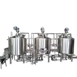 Équipement de fabrication de brasserie de bière, 1bbl, 2BBL, 3BBL, 10BBL, 100L, 200L, 300L, 500L, 1000L, 2000l, mini fût