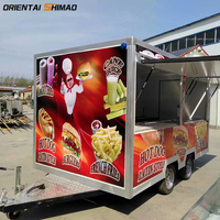 Nouveau Offre Spéciale Street Truck Catering Mobile Fast Food Trailer pour la vente aux États-Unis