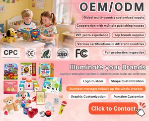 Libro de Sonido Interactivo Educativo para Niños, Encuadernación Perfecta, Módulo de Sonido de Papel, Rimas Musicales en Inglés, Altavoces, Libro de Sonido Personalizado para Niños - Product Image 5