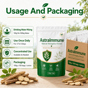 Aditivos para Alimento <span class=keywords><strong>de</strong></span> Aves AstraImmune, Polisacárido <span class=keywords><strong>de</strong></span> Astragalus, L-Lisina, Aminoácido, <span class=keywords><strong>Refuerzo</strong></span> Inmunológico, Respuesta a Vacunas, Grado Alimenticio - Product Image 5