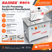 Meilleure Machine Automatique de Découpe, de Chanfreinage et de Biseautage pour Acrylique, PMMA et Plexiglas, 380V 3kW, État Neuf, Composants Essentiels à Roulements pour