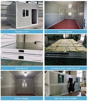 Maisons préfabriquées recyclées personnalisées NANXIANG, maison pliante, bureau pliable, conteneur